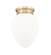 Gideon One Light Flush Mount in Modern Gold (224|1945F9MGLD)