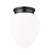 Gideon One Light Flush Mount in Matte Black (224|1945F12MB)