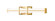 Harrison LED Vanity in Modern Gold (224|101125WMGLDLED)