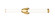 Cooper LED Vanity in Modern Gold (224|101032WMGLDLED)