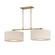 Bongo Two Light Pendant in Natural Aged Brass (16|10016OMNAB)