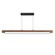 Joist LED Linear Pendant in Walnut / Black (86|E24932WNBK)