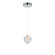 Rhythm LED Pendant in Polished Chrome (86|E24641144PC)
