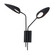 Marsh LED Wall Sconce in Black (86|E24092BK)