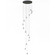 Dewdrop LED Pendant in Black (86|E21569142BK)