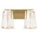 Prestige Two Light Vanity in Aged Brass (19|5575280)