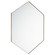 Hexagon Mirrors Mirror in Gold Finished (19|13284021)