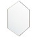 Hexagon Mirrors Mirror in Silver Finished (19|13243461)