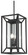 Harbor View Four Light Pendant in Sand Coal (7|7126466C)