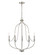 Senoia Five Light Chandelier in Brushed Nickel (59|98005BN)