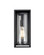 Caleb One Light Outdoor Wall Sconce in Textured Black (59|91601TBK)