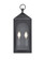 Bratton Two Light Outdoor Wall Sconce in Powder Coated Black (59|7802PBK)