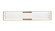 Teylor LED Vanity in Modern Gold (59|7601MG)