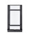 LED Outdoor Wall Sconce in Powder Coated Black (59|75001PBK)