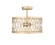 Arelyn One Light Semi-Flush Mount in Painted Modern Gold (59|4212PMG)