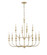 Savanne 12 Light Chandelier in Vintage Brass (59|29612VB)