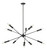 Potiss Ten Light Chandelier in Matte Black (59|29110MB)