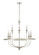 Emery Eight Light Chandelier in Brushed Nickel (59|28108BN)