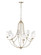 Eisley Eight Light Chandelier in Modern Gold (59|12108MG)