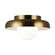 Creston LED Ceiling Mount in Aged Gold Brass (423|X34401AGOP)