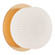 KNOBBEL LED Wall Sconce in Aged Gold Brass (423|S01301AGOP)