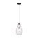 Marino One Light Pendant in Midnight Black (1|P1484MBK)