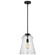 Loras One Light Pendant in Midnight Black (1|P1459MBK)