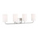 Rhett Four Light Vanity in Brushed Steel (1|GLV1004BS)