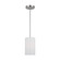 Rhett One Light Mini Pendant in Brushed Steel (1|GLP1001BS)