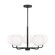 Rory Five Light Chandelier in Midnight Black (1|GLC1055MBK)