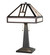 Mission Two Light Table Lamp in Mahogany Bronze (57|270906)