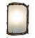 Leaf Edge One Light Wall Sconce in Antique Brass Matte (57|269722)