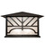 Seneca Four Light Pier Mount in Black Patina (57|268480)