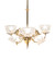 Revival Six Light Chandelier in Polished Brass (57|263775)