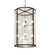 Cilindro Eight Light Pendant in Craftsman Brown (57|259210)