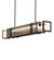 Quadrato LED Pendant in Solar Black & Gold Matte (57|258777)
