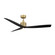 Spinster 60'' Ceiling Fan in Soft Brass/Matte Black (441|FRW240460LSBMB)