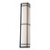Skyscraper LED Outdoor Wall Sconce in Black (281|WSW6863735BK)