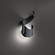 Flamme LED Outdoor Wall Sconce in Black (281|WSW18416BK)