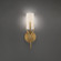 Firenze LED Wall Sconce in Aged Brass (281|WS40221AB)