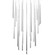 Cascade LED Pendant in Polished Nickel (281|PD41725SPN)