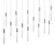 Magic LED Pendant in Black (281|PD35614LBK)