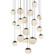 Pisces LED Pendant in Black (281|PD34421RBK)