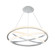 Veloce LED Chandelier in Aged Brass (281|PD24838AB)