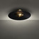Brody LED Flush Mount in Black/Aged Brass (281|FM88422BKAB)