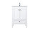 Hamilton SIngle Bathroom Vanity in White (173|VF21124WH)