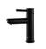 Mia Single Handle Bathroom Faucet in Matte Black (173|FAV1008MBK)