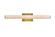 Bowen LED Wall Sconce in Satin Gold (173|3800W30SG)