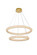 Bowen LED Chandelier in Satin Gold (173|3800G32SG)