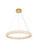 Bowen LED Chandelier in Satin Gold (173|3800D26SG)